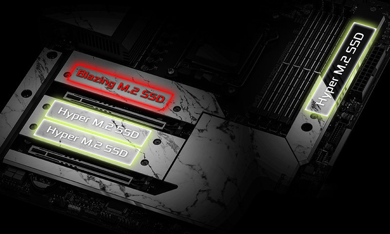 PCIe Gen5 Blazing M.2